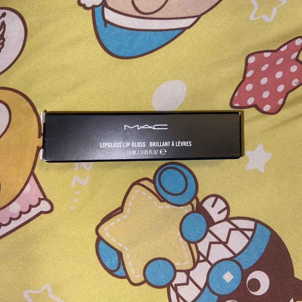 MAC Clear Lipglass Lip Gloss Full Size New in Box